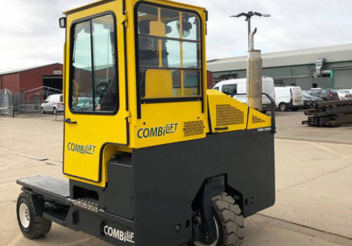 A. C. Bacon receiving their new Combilift 5000XL