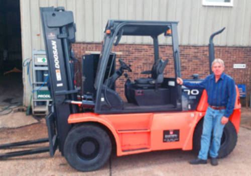 A new Doosan from Eastern Forklift Trucks is just the job